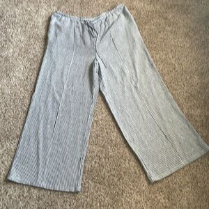 New Day linen wide-leg pants